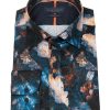 Guide London | Leaf Pattern Sleeve Cotton Shirt