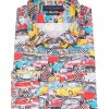 Guide London | Long Sleeve Vintage Car Print Shirt Multi