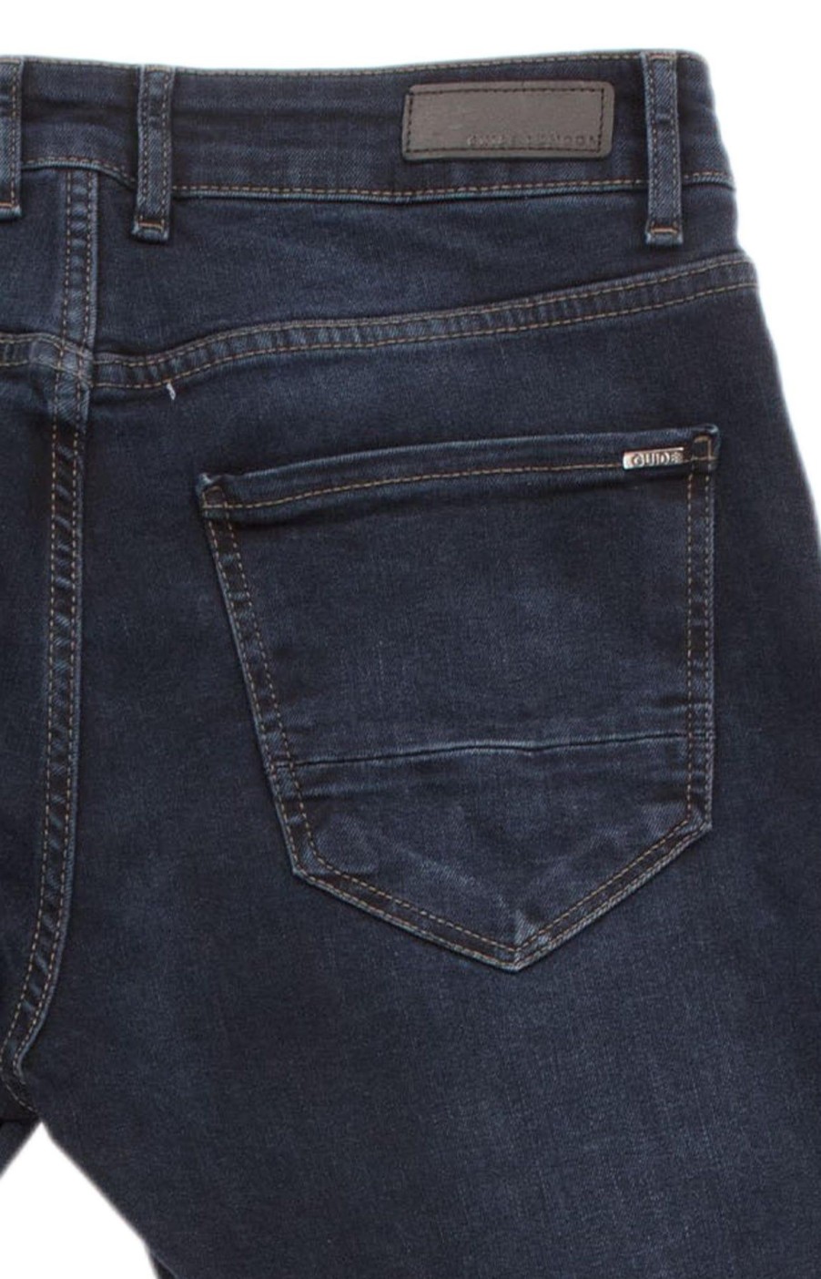 Guide London | Slim Fit Denim Jean Indigo Sandblast