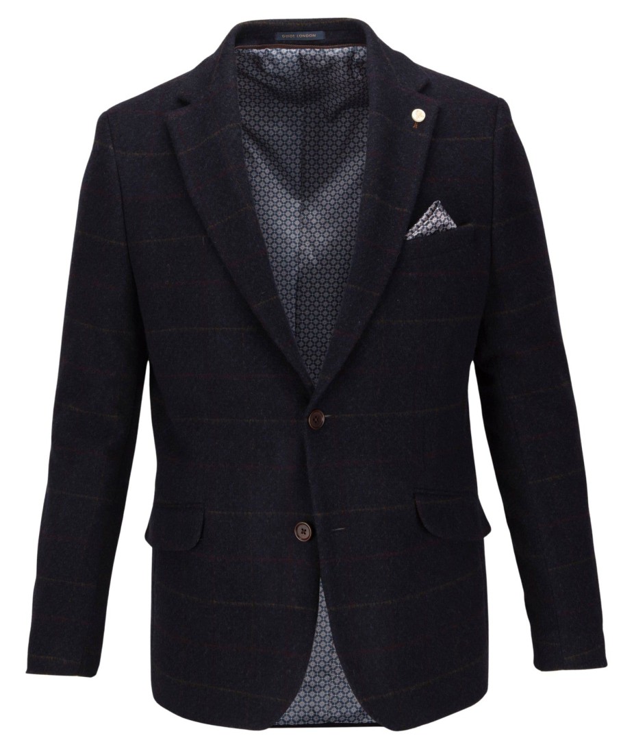 Guide London | Checked Jacket Navy