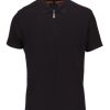 Guide London | Jacquard Square Texture Zip Polo Top