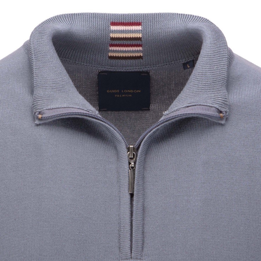 Guide London | Long Sleeve Half Zip Jumper