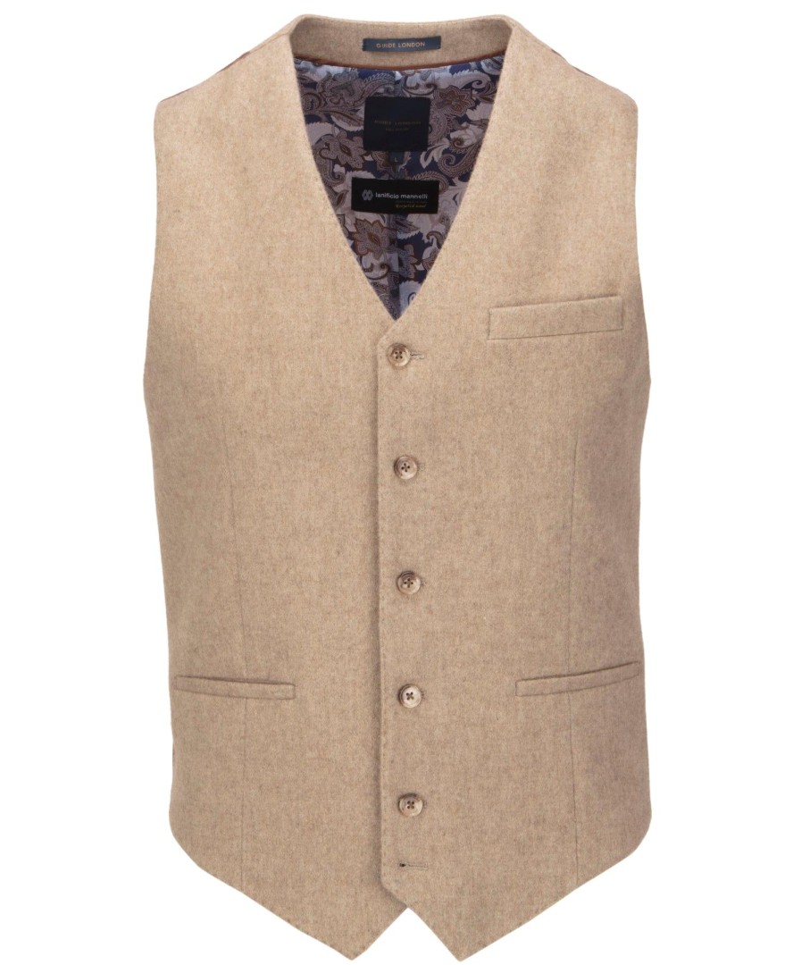 Guide London | Men'S Classic Waistcoat Mink