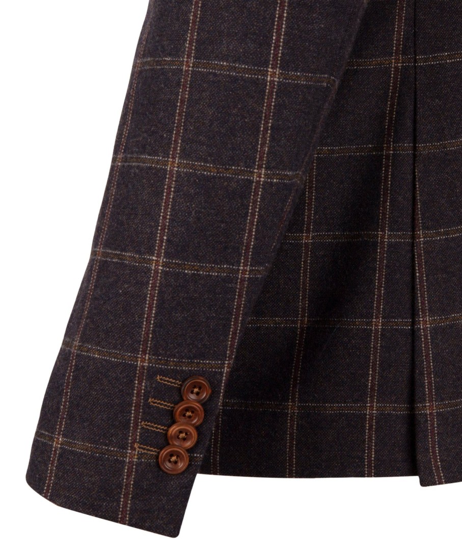 Guide London | Checked Jacket Brown