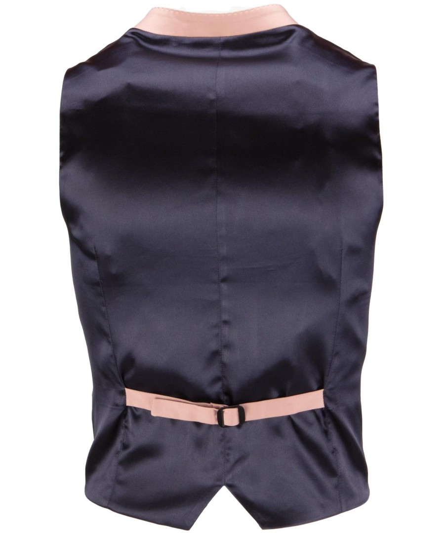 Guide London | Tencel Blend Smooth Texture Waistcoat