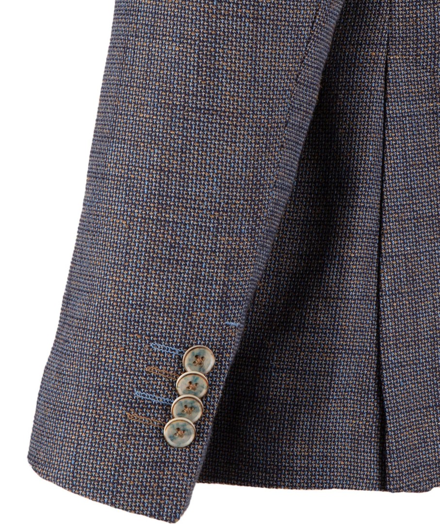 Guide London | Textured Woven Triple Colour Yarn Blazer