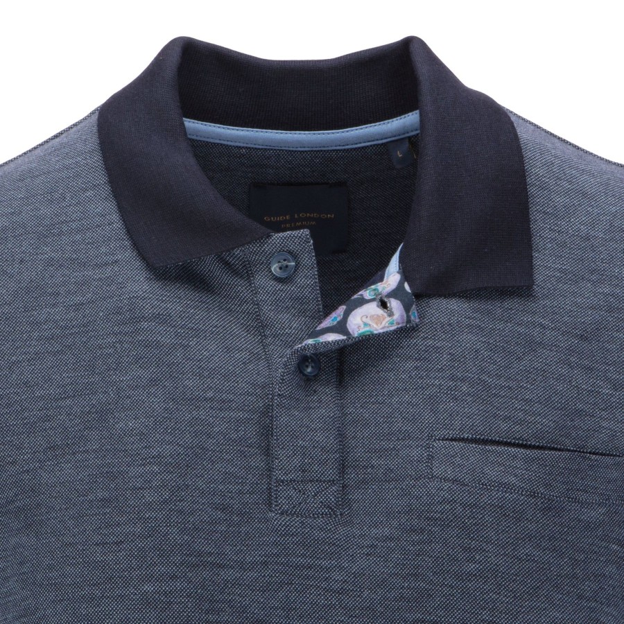 Guide London | Mens Contrast Trim Polo