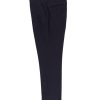 Guide London | Italian Cotton And Linen Blend Trouser Navy