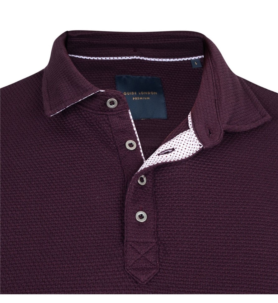 Guide London | Jacquard Jersey Polo