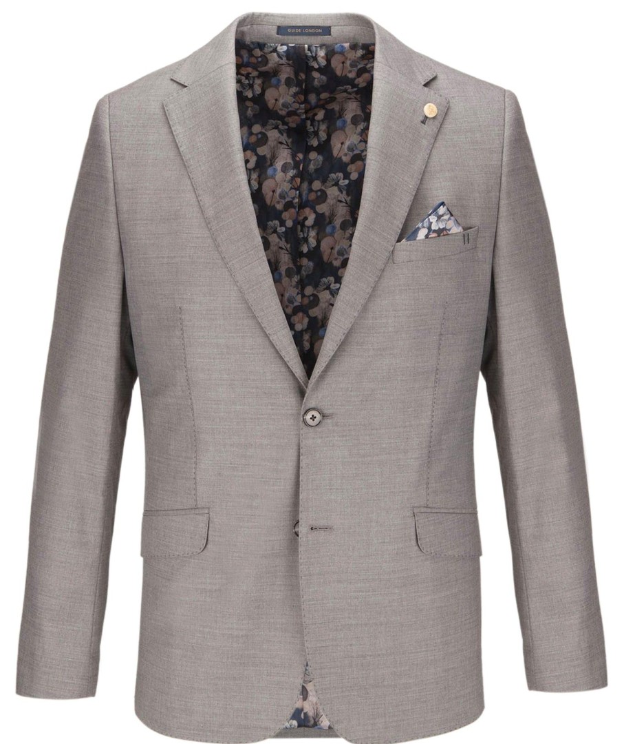 Guide London | Stitch Detail Suit Blazer