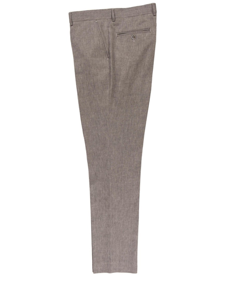 Guide London | Linen Cotton Blend Trouser