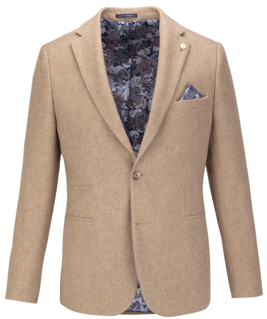 Guide London | Wool Blend Blazer Mink