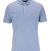 Guide London | Short Sleeve Melange Jacquard Polo