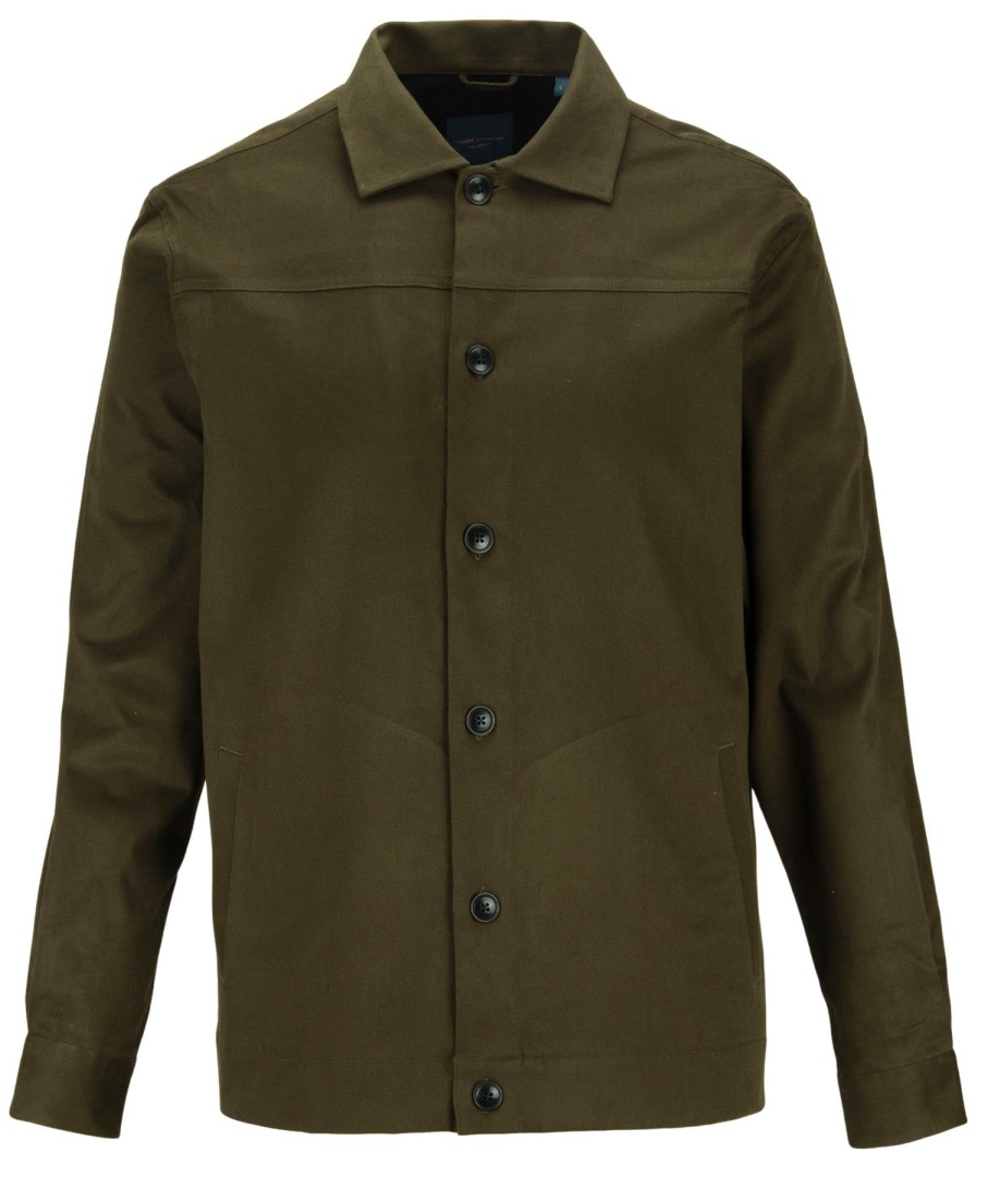 Guide London | Cotton Blend Modern Overshirt