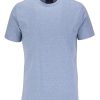 Guide London | Short Sleeve Jacquard Crew Neck T-Shirt