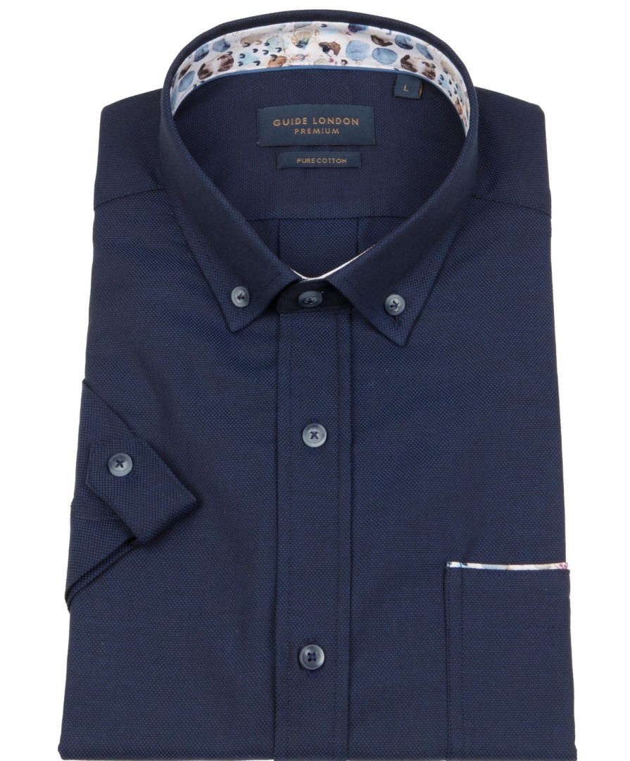 Guide London | Classic Half Sleeve Shirt