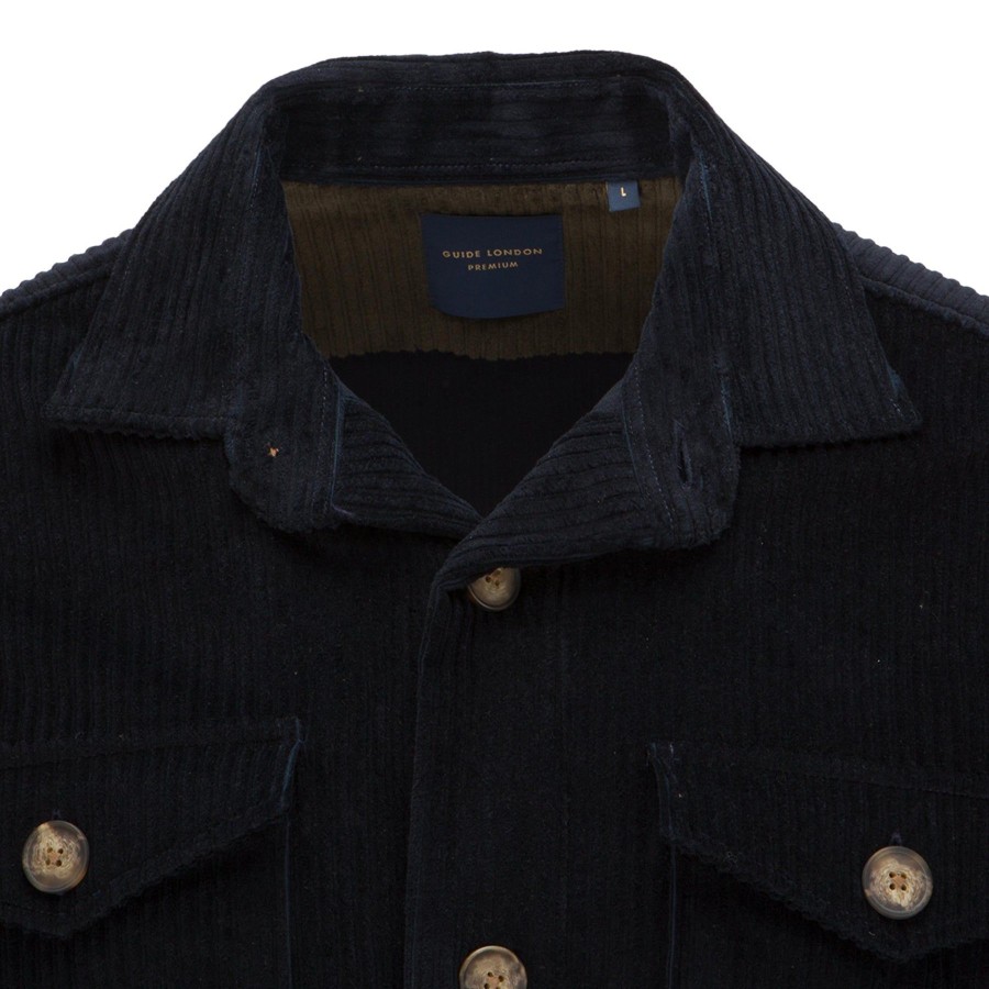 Guide London | Corduroy Shirt Jacket