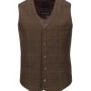 Guide London | Checked Waistcoat Olive