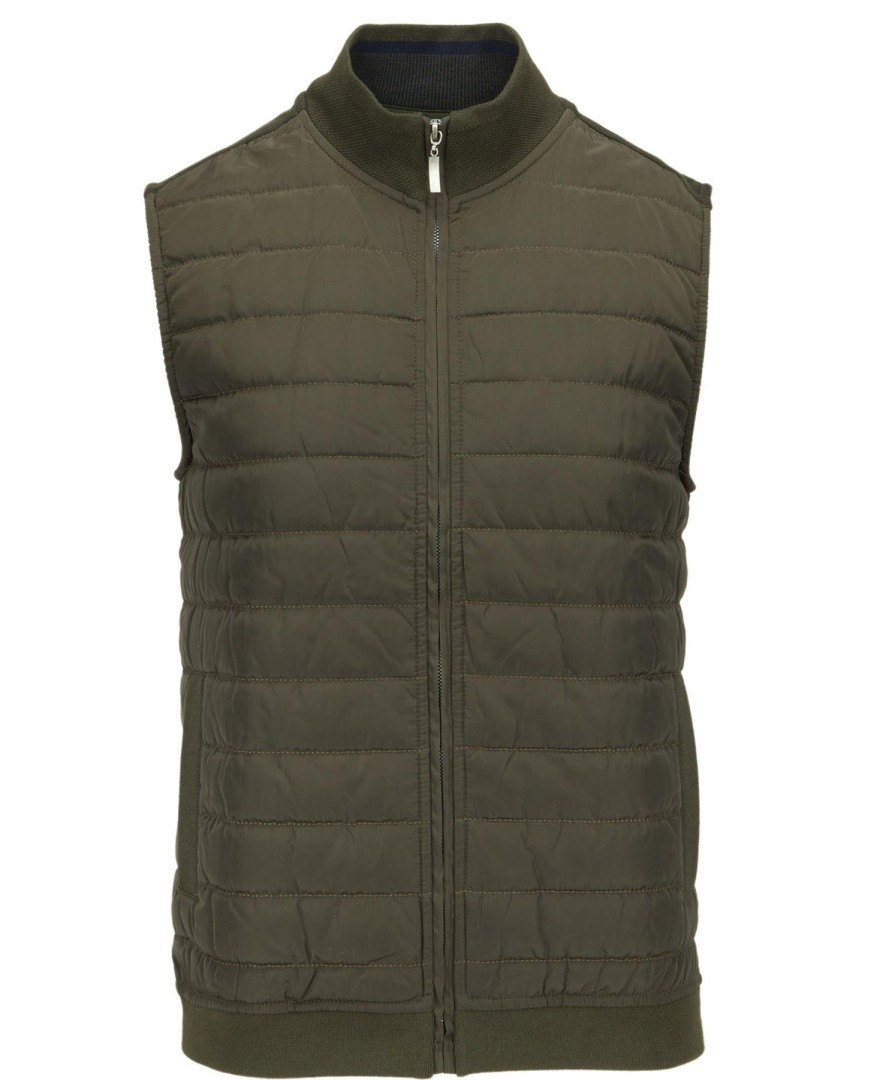 Guide London | Zip Funnel Neck Quilted Gilet