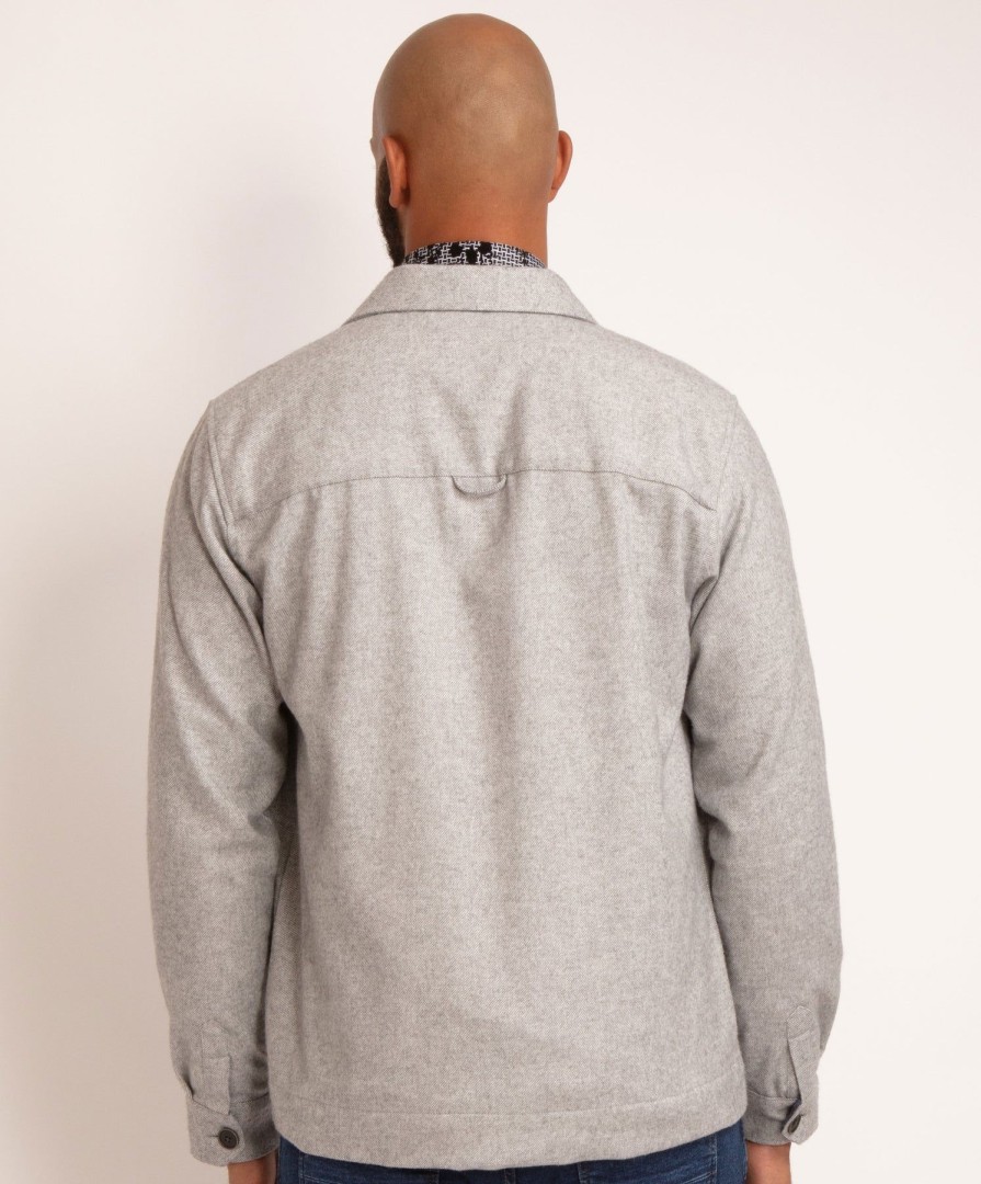 Guide London | Double Pocket Overshirt Grey