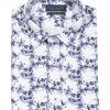 Guide London | Short Sleeve Skull Print Stretch Jersey Shirt White